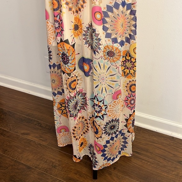 Cals Maxi Lightweight Sheer Flowy Dress , Sz. S. - Picture 4 of 13